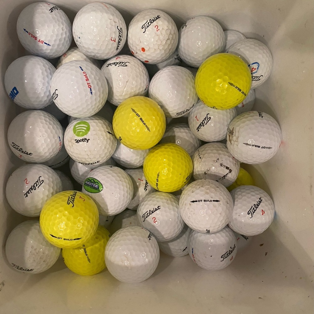 Titleist DT Solo used Golf Balls AAAA & AAA quality